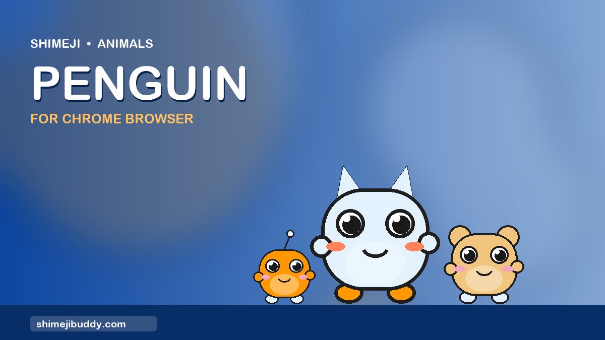 Penguin Shimeji For Chrome Browser