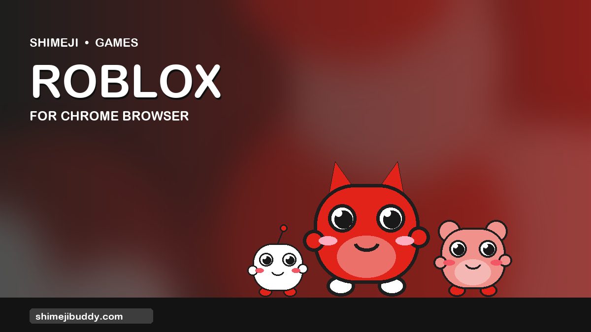 Roblox Shimeji For Chrome Browser