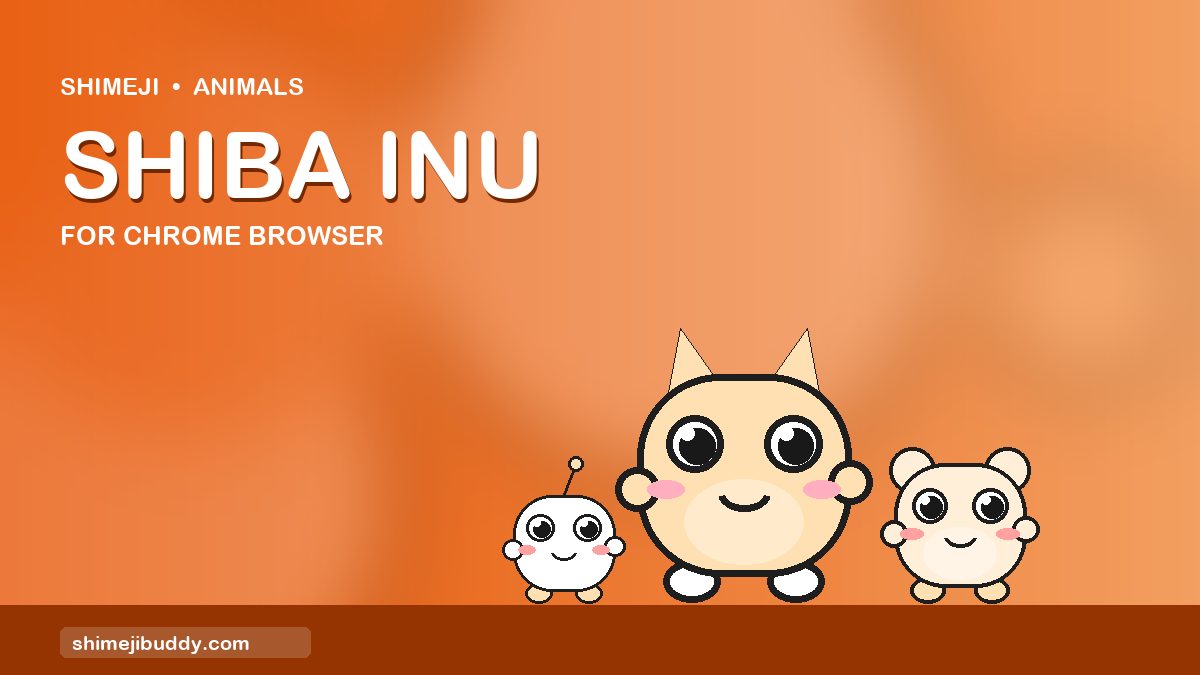 Shiba Inu Shimeji For Chrome Browser
